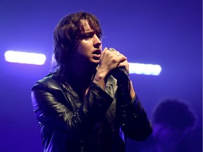 The Strokes are set to hit the road, beginning with a March 5, 2020 date in Vancouver at Rogers Arena. Singer Julian Casablancas of The Strokes performs at the City of Angels benefit concert at the Wiltern on July 25, 2016 in Los Angeles, California.