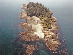 Halibut Island is a 9.67-acre island in Haro Strait east of Sidney Island.