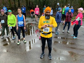 More than 120 runners laced up Sunday morning for the annual Aldergrove Ramble 4.8K and 8K trail races, staged by PEN RUN and part of the 2020 Fraser Valley Trail Race Series. The races were held inside Aldergrove Regional Park.
