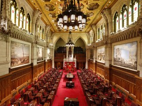 The Senate of Canada, in Ottawa.