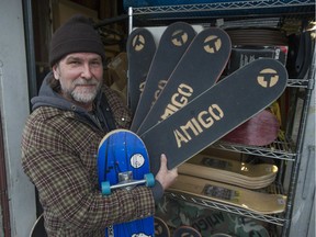 Jason Wingham, a Burnaby-based actor and stuntman, is collecting donated skateboards, skate shoes and related gear in preparation for his next trip to the Caribbean country, where the items will be given to at-risk youth with little access to sports equipment and where skateboarding is still considered illegal.