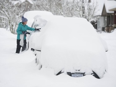 Lower Mainland residents woke Wednesday to snowy conditions, making traveling treacherous. Schools are closed across the region and many people found it impossible to make it to work as transit was affected and roads nearly impassable.