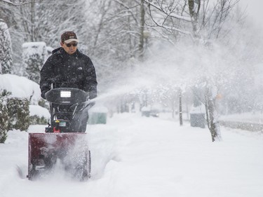 Some areas around metro Vancouver have had more snow than others, on the upper parts of Coquitlam they have had more than 25 cm of snow in the last two days.