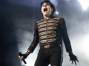 Lead singer Gerard Way from My Chemical Romance in concert in Montreal on May 09, 2007.