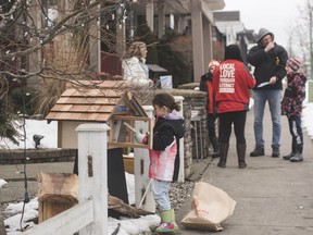 Now in its 90th year, United Way of the Lower Mainland is more embedded in local communities than ever before. A United Way volunteer connects with residents on Family Day 2019, when little libraries were installed in Clayton Heights, Surrey.
