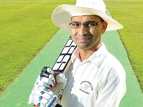 Inamul Desai, past-president and current vice-president of the B.C. Mainland Cricket League