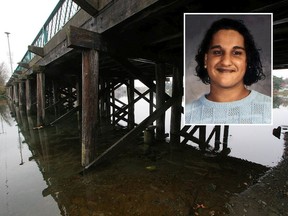 Photos from in and around the Craigflower Bridge where Reena Virk's attack first took place.  Photo by Bruce Stotesbury/Times Colonist
