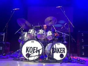 Kofi Baker, drummer, son of the late Ginger Baker and one of the forces behind The Music of Cream.
