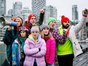 A local cast lays bare the reality of trying to make it as an actor in Le NoShow Vancouver, playing at Performance Works Feb. 26-March 1. Photo: Gaëtan Nerincx