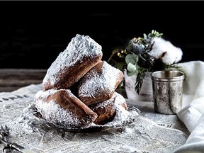 Thierry Busset is celebrating Mardi Gras with a month-long promotion that pays tribute to his mother by recreating her signature recipe for the sweet dough French confection beignets.