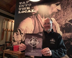 Scott Fehrenbacher of Fort Langley, a co-founder of the brand-spanking-new Fort Runners Club that meets every Tuesday night at the Trading Post Brewery on Glover Road, says the fun group plans to enter a team in April's 36th Vancouver Sun Run.