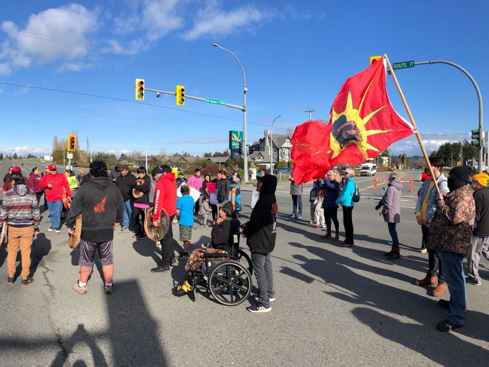 Injunction Issued For Protesters Blocking Victoria Highway | Vancouver Sun