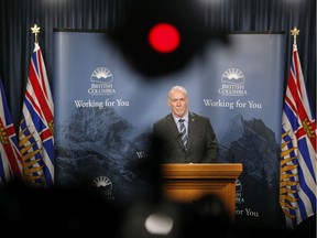 Premier John Horgan did not attend the signing of the 30-year partnership agreement to rescue the caribou even though he was in Vancouver for the event.