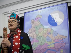 Hereditary Chief Na'Moks (John Ridsdale) hasn't been thrilled with the province's handling of the controversial Coastal GasLink natural gas pipeline through Wet’suwet’en territory.
