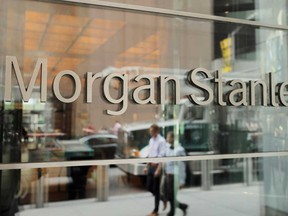 Morgan Stanley agreed to buy discount broker E-Trade Financial Corp. for US$13 billion.