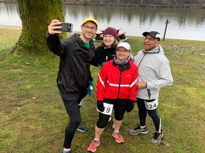 More than 160 runners ignored rain, cold and other "wild elements" to take part in Sunday morning's Fort-to-Fort 5- and 10-Miler trail races put on by PEN RUN at Derby Reach Regional Park. The event was part of PEN RUN's successful Fraser Valley Trail Race Series.