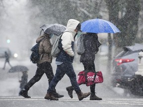 Residents of the Lower mainland woke to snow Tuesday, February 4, 2020, making getting around more difficult than usual.