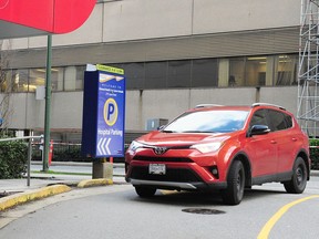 Parking at Vancouver General Hospital.