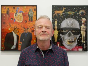 Rocker Paul Hyde has his first art show.