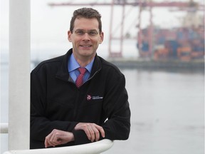 Robin Silvester is the CEO of the Port of Vancouver, where he is pictured in 2016.
