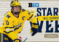 Canucks prospect Will Lockwood was named the Big Ten's player of the week last week.