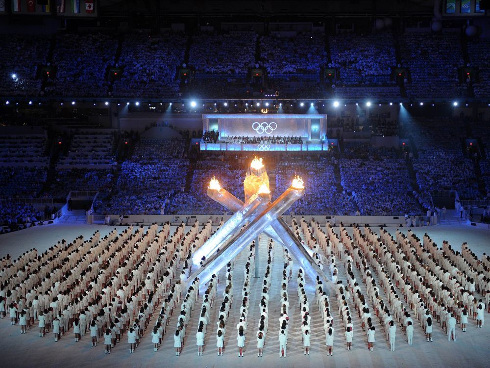 The closing ceremony of the XXI Olympic Winter Games at B.C. Place in Vancouver on Feb. 28, 2010.