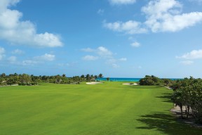 Guests of Dreams Playa Mujeres enjoy free green fees as well as free transportation from the hotel to the clubhouse at the course.