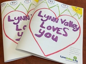 The booklet produced by North Vancouver community members for residents and staff at the Lynn Valley Care Centre.