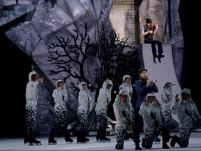 Artists perform during Cirque du Soleil's Crystal show in Riga, Latvia Jan. 15, 2020. (REUTERS/Ints Kalnins/File Photo)