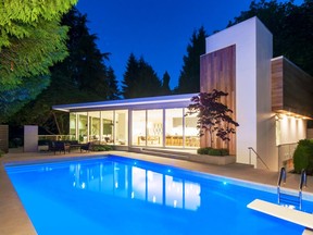 This four-bedroom, six-bathroom West Vancouver home was designed for entertaining.