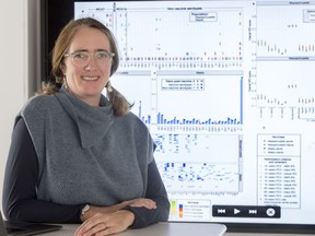 SFU professor Caroline Colijn holds the Canada 150 Research Chair in Mathematics for Evolution, Infection and Public Health.