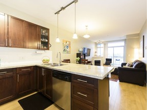 This two-bedroom condo in East Vancouver sold for $745,000.