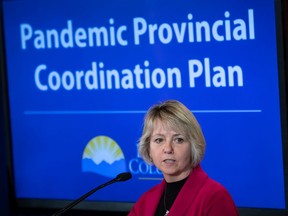 Provincial health officer Dr. Bonnie Henry.