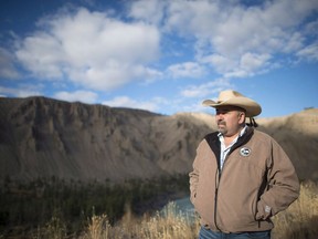Chief Joe Alphonse, tribal chairman of the Tsilhqot'in Nation is pictured at Farwell Canyon, B.C. Friday, Oct. 24, 2014. As members of the Wet'suwet'en Nation mull a draft deal over rights and title, another Indigenous community knows what that kind of recognition could look like.