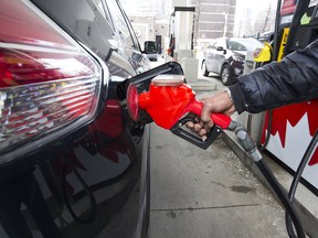 A gas station in Toronto.