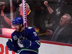 One of the fresher memories the Vancouver Canucks had before learning their NHL season was "paused" on Thursday was of Zach MacEwan scoring a goal against the New York Islanders at Rogers Arena on Tuesday.