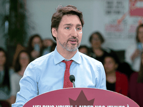 Prime Minister Justin Trudeau in Halifax on March 3, 2020. "It is not an easy process. It is a process we are all impatient with that needs to move forward."