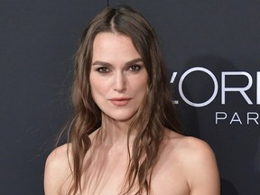 Keira Knightley attends ELLE's 25th Annual Women In Hollywood Celebration presented by L'Oreal Paris, Hearts On Fire and CALVIN KLEIN at Four Seasons Hotel Los Angeles at Beverly Hills on Oct. 15, 2018, in Los Angeles.