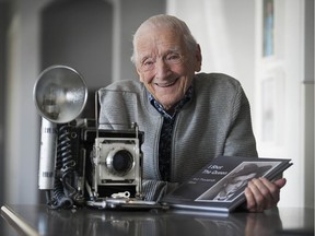 John McGinnis started at the Vancouver Province newspaper in 1946 and became a photographer a year later. His career spanned several decades, the results of which McGinnis has turned into a book of his vintage images.