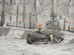 Construction in the Cambie corridor in 2019