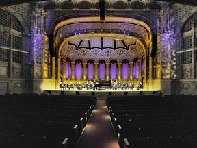 The Vancouver Symphony Orchestra performs to an empty Orpheum Theatre on Sunday, livestreaming its finale to BeethovenFest.