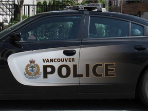 Vancouver police are investigating after they found a large amount of weapons near Oppenheimer Park.