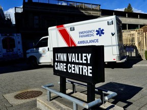 The Lynn Valley Care Centre, a seniors care home in North Vancouver.