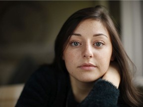 Former University of Victoria coxswain Lily Copeland is photographed at home in Brentwood Bay, B.C., on Saturday, November 16, 2019.