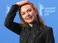 British actress Sophia Myles poses during a photocall for the film "Hallam Foe" at the 57th Berlinale International Film Festival in Berlin, Feb. 16, 2007.