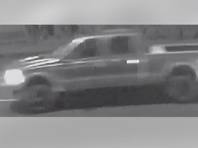 Mission RCMP is requesting the public's assistance in identifying the driver of a dark grey/silver Ford F250 that was involved in a collision with a pedestrian on Feb. 28.