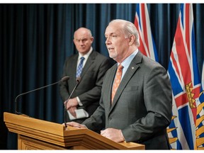Premier John Horgan has written a letter to Prime Minister Justin Trudeau calling on the federal government to decriminalize possession of small amounts of illicit drugs. However, his government has yet to enact provincial decriminalization recommendations made in a report by provincial health officer Dr. Bonnie Henry last year.