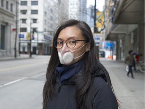 Irene Pang, a professor at SFU's Harbour Centre campus, says health care professionals should have priority in getting masks, but that everyone should wear them to help fend off COVID-19.