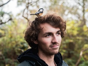 Saltspring Island singer/songwriter Luke Wallace is holed up in a tiny cabin he built himself.