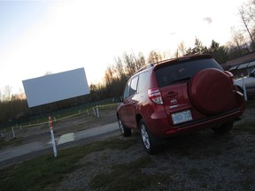 The Twilight Drive-in Theatre in Langley is open.